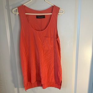 Rag & Bone Coral Silk Tank, size Medium